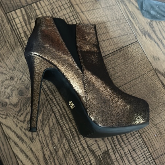 Used Banana Republic boots R R GEORGINE BRONZE - Picture 6 of 8